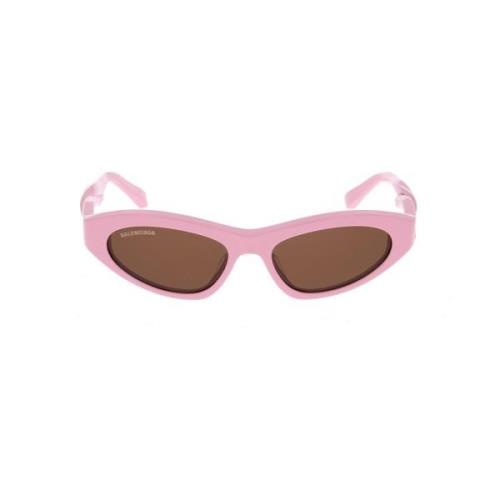 Stijlvolle Zonnebril voor Modieuze Vrouwen Balenciaga , Pink , Dames