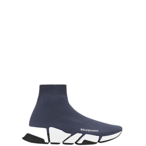Ultra-Lichte 3D Mesh Sneakers Balenciaga , Blue , Heren