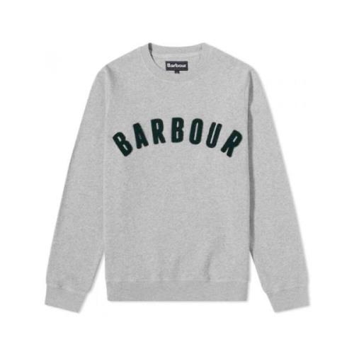 Vintage Logo Crew Sweatshirt Barbour , Gray , Heren