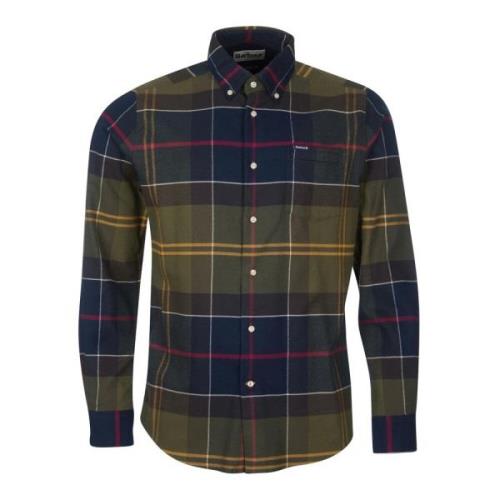 Klassieke Tartan Getailleerde Overhemd Barbour , Multicolor , Heren