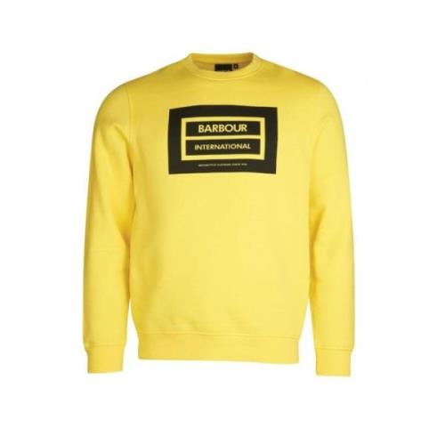 Legacy Logo Sweatshirt in International Yellow Barbour , Yellow , Here...