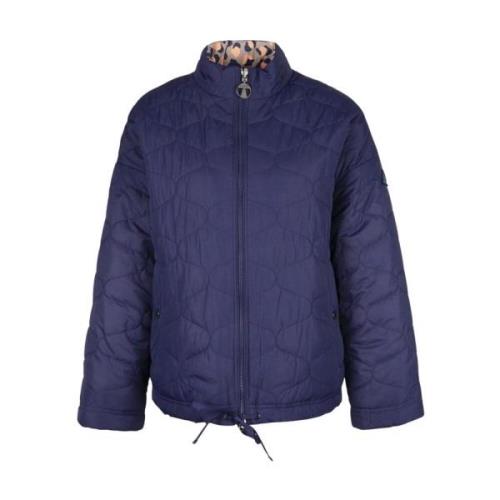 Omkeerbare Gewatteerde Jas Barbour , Blue , Dames