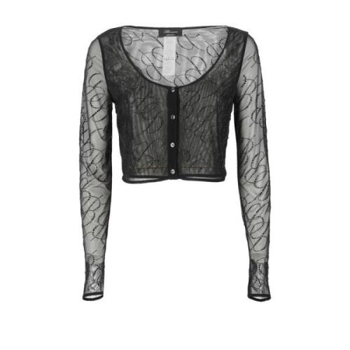 Cardigan Blumarine , Black , Dames