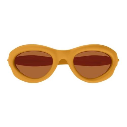 Sunglasses Bottega Veneta , Orange , Dames