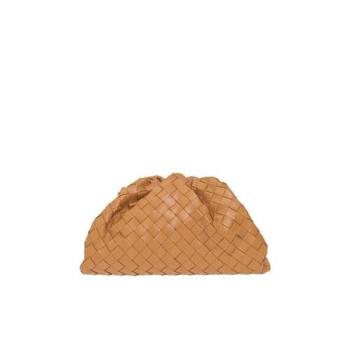 Stijlvolle Kleine Handtas voor Zonnige Dagen Bottega Veneta , Brown , ...