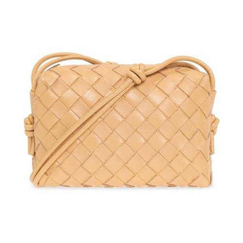 Mini Schoudertas Bottega Veneta , Beige , Dames