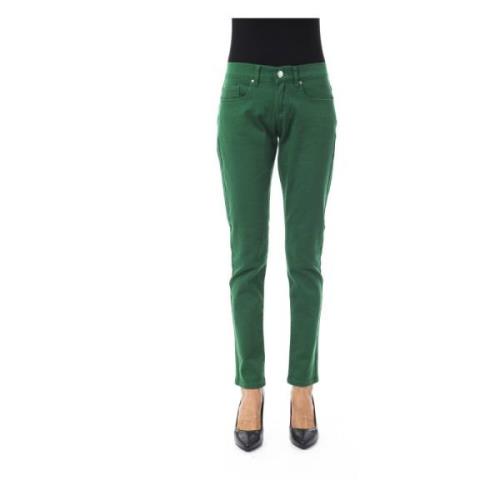 Slim Fit Jeans Upgrade Stijlvolle Vrouwen Byblos , Green , Dames