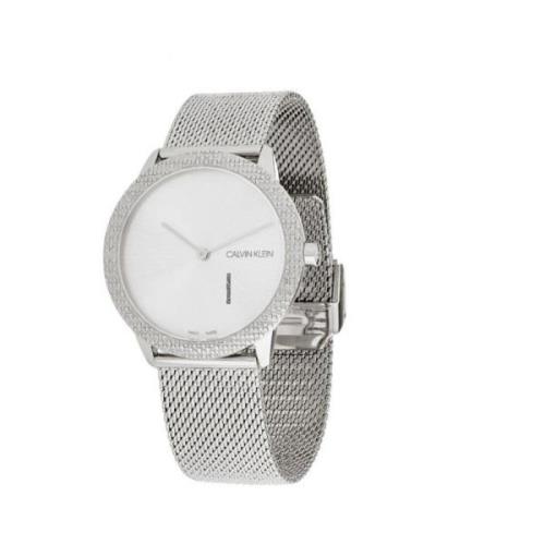 Minimalistisch Quartz Horloge - Donna K3M22T26 Calvin Klein , Gray , D...