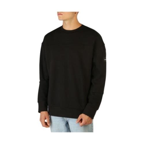 Heren Herfst/Winter Sweatshirt - K10K109708 Calvin Klein , Black , Her...