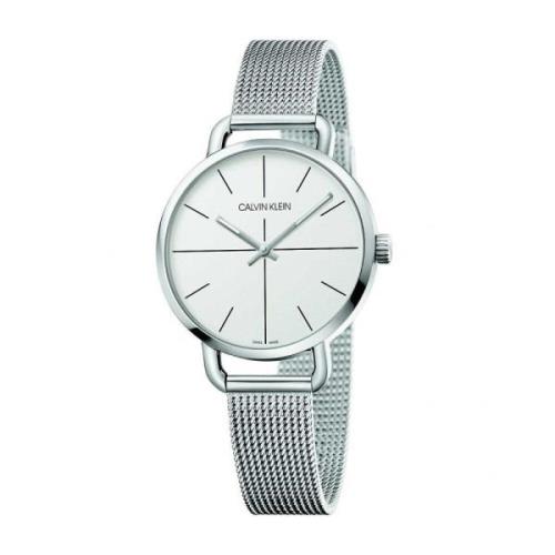 Elegant Quartz Horloge Calvin Klein , Gray , Dames