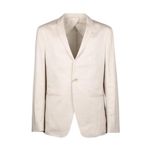 Travertijn Textuur Blazer Calvin Klein , Beige , Heren