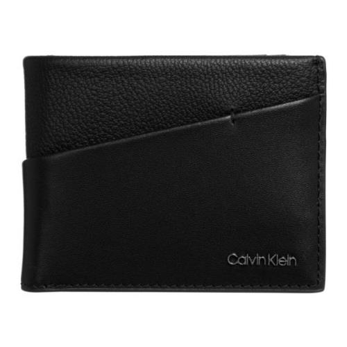 Leren Portemonnee Calvin Klein , Black , Heren