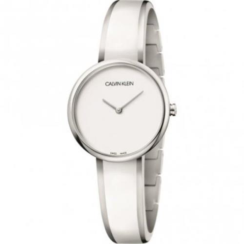 Seduce Roestvrijstalen Quartz Horloge Calvin Klein , White , Dames