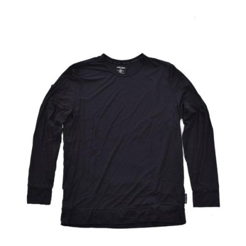 Modal T-Shirt Lange Mouwen - Zwart Calvin Klein , Black , Heren