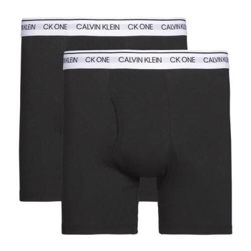 Boxer Brief Pack 2 Calvin Klein , Black , Heren