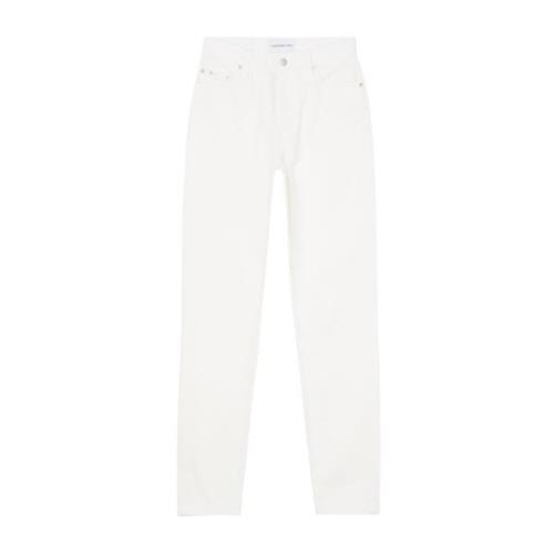 Straight Jeans Calvin Klein , White , Dames
