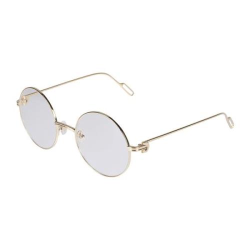 Goud Transparante Ct0158O Bril Cartier , Yellow , Unisex