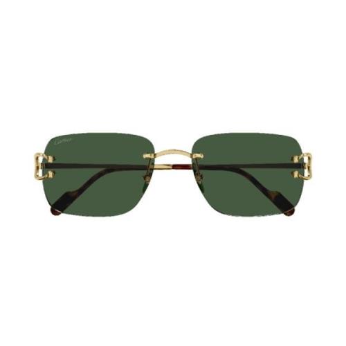 Sunglasses Cartier , Yellow , Unisex