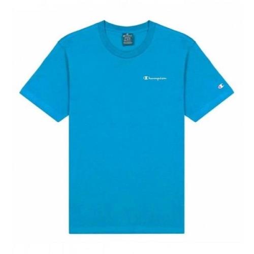 Stijlvolle Heren T-Shirts Champion , Blue , Heren