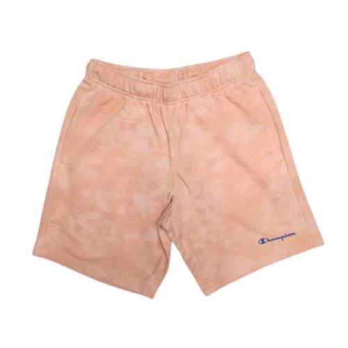 Tye Dye Small Logo Shorts Champion , Pink , Heren