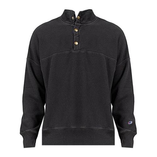 Sweatshirt Champion , Black , Heren