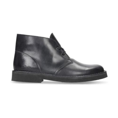 Desert Boot 2 Clarks , Black , Heren