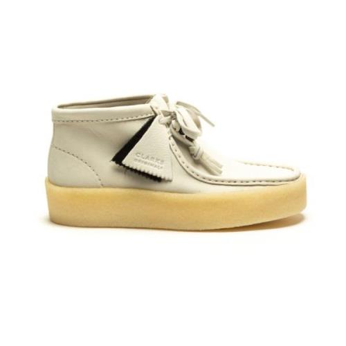 Clarks Boots White Clarks , White , Dames