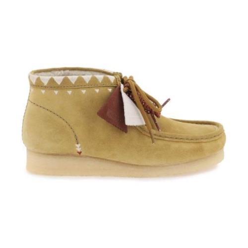 Originals Wallabee Veterschoenen Clarks , Beige , Heren