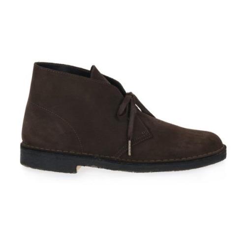 Bruine Desert Boot - Klassieke Stijl Clarks , Brown , Heren