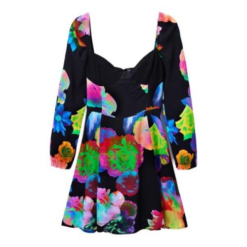 Lange Zomerjurk Desigual , Multicolor , Dames