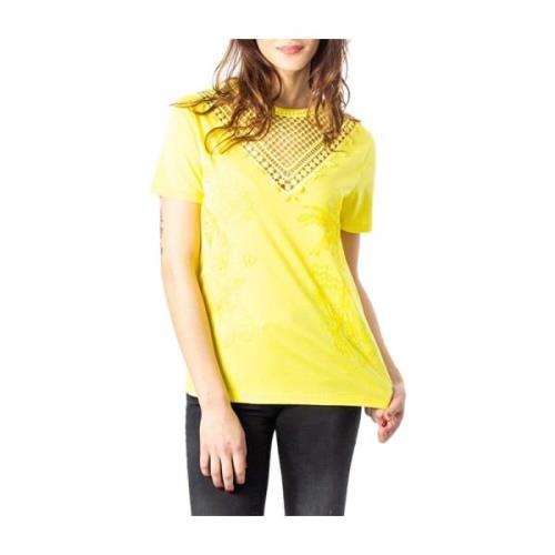 t-shirt Desigual , Yellow , Dames