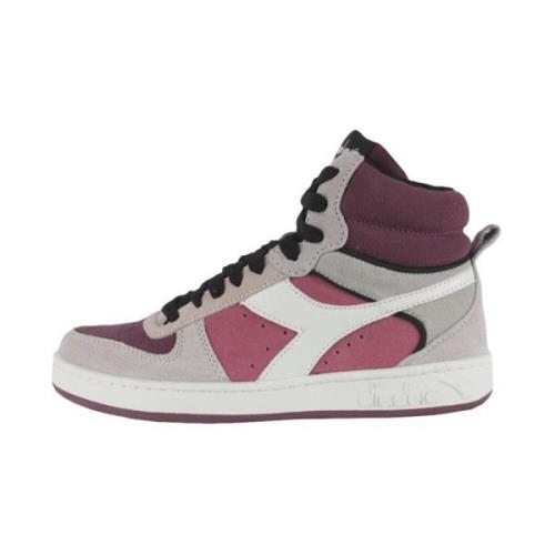 Hoge Top Magische Basketbalsneakers Diadora , Multicolor , Dames