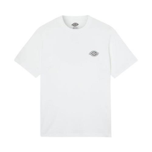 Klassiek Wit T-shirt voor Heren Dickies , White , Heren