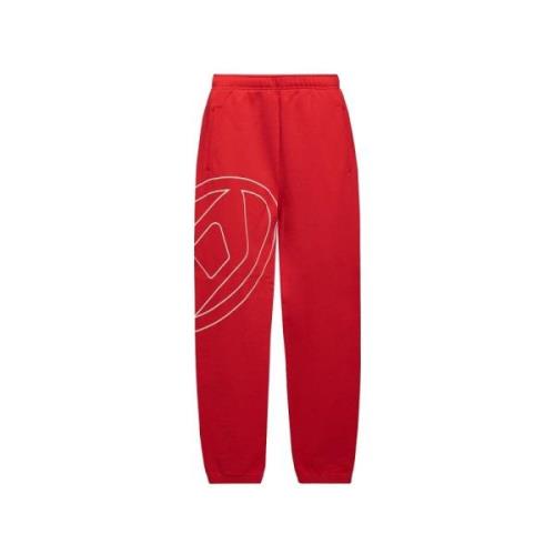 Joggingbroek Diesel , Red , Heren