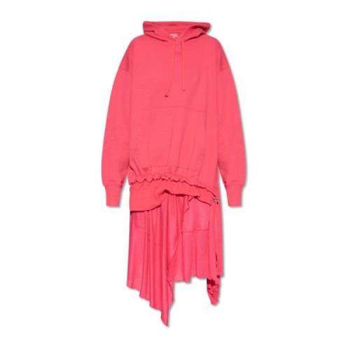 Roze jurk `D-Roller-Nw` Diesel , Pink , Dames