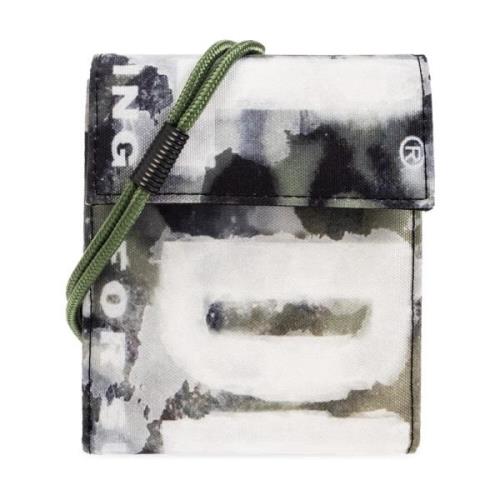 ‘Rave Bi-Fold’ portemonnee met logo Diesel , Multicolor , Heren