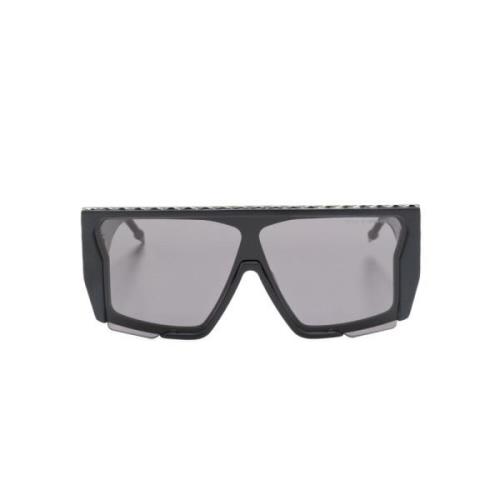 Zwarte zonnebril met originele accessoires Dita , Black , Dames