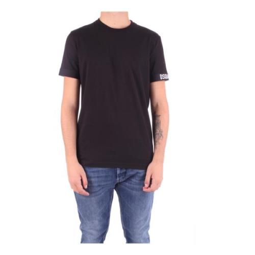 T-shirt Dsquared2 , Black , Heren