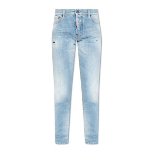 Slim-fit jeans Dsquared2 , Blue , Heren