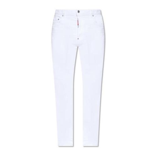 ‘642’ jeans Dsquared2 , White , Heren