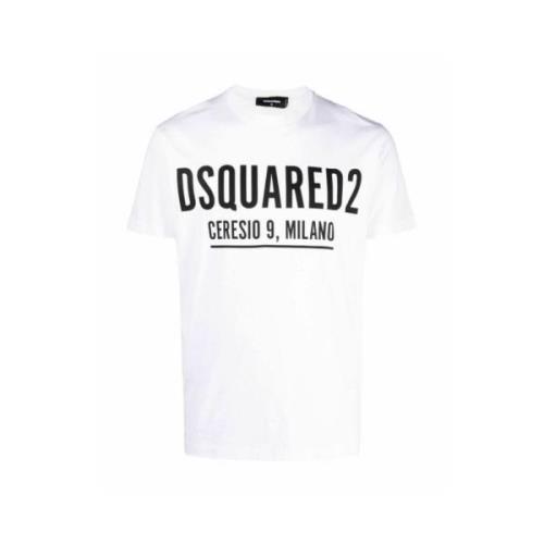 Ceresio 9 Cool T-shirt Dsquared2 , White , Heren