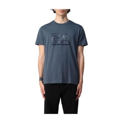 T-Shirts Emporio Armani , Blue , Heren