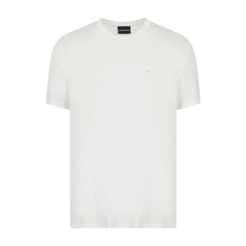 Dynamisch Reis T-Shirt Emporio Armani , White , Heren