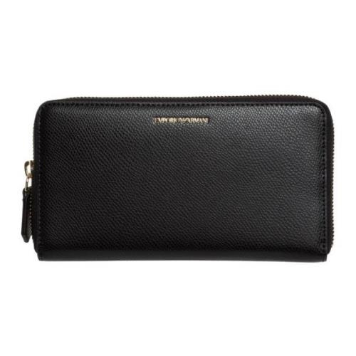 Portemonnee Emporio Armani , Black , Dames