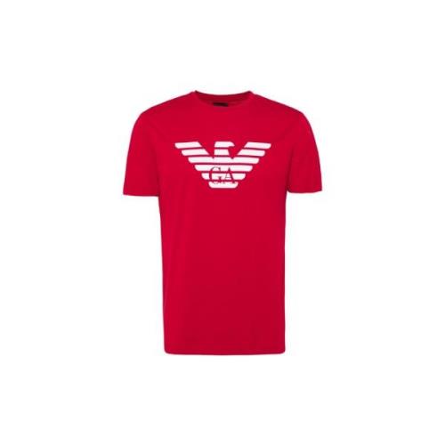 T-Shirts Emporio Armani , Red , Heren