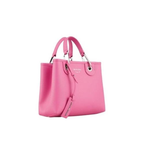 Middelgrote Tote Tas Emporio Armani , Pink , Dames