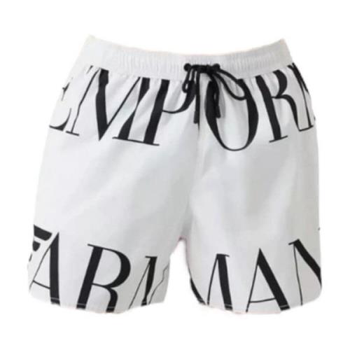 Beachwear Emporio Armani , White , Heren
