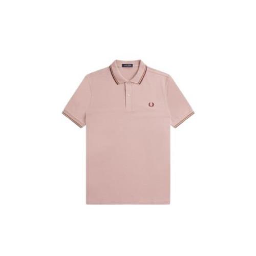 Rosa S51 Twin Tipped Shirt Fred Perry , Pink , Heren