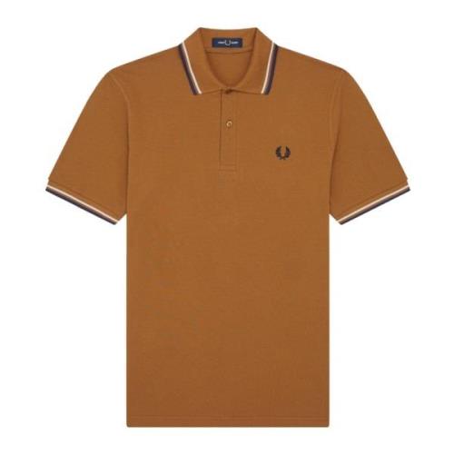 Klassiek Laurel Crown Polo Shirt Fred Perry , Brown , Heren