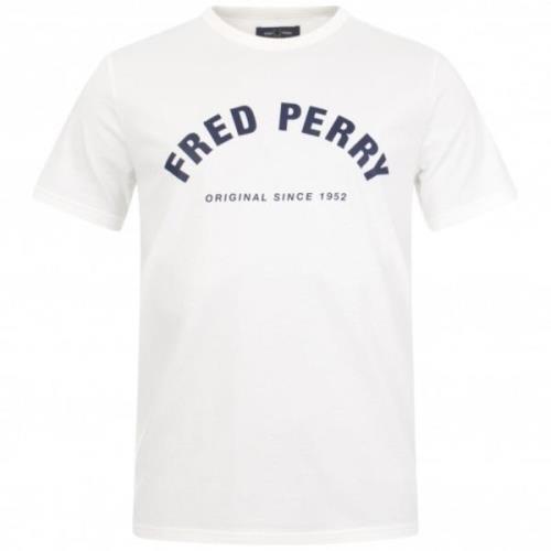 t-shirt Fred Perry , White , Heren